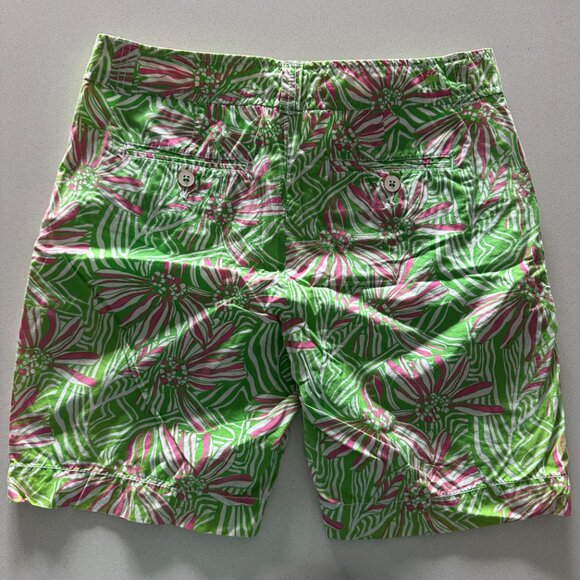 Lilly Pulitzer Clipper Short - Cabana Pink - Sunnyside Lion - 12 - Picture 3 of 4